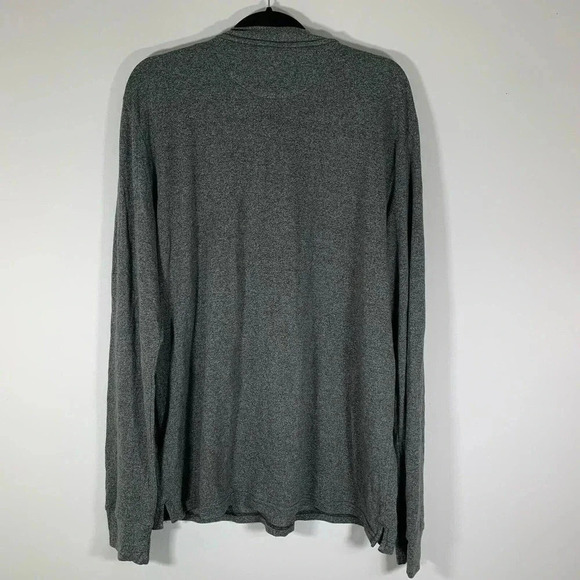 Timberland Shirt Men’s XXL Green Long Sleeve Slim Fit 1/4 Button Crew Neck - Picture 7 of 7